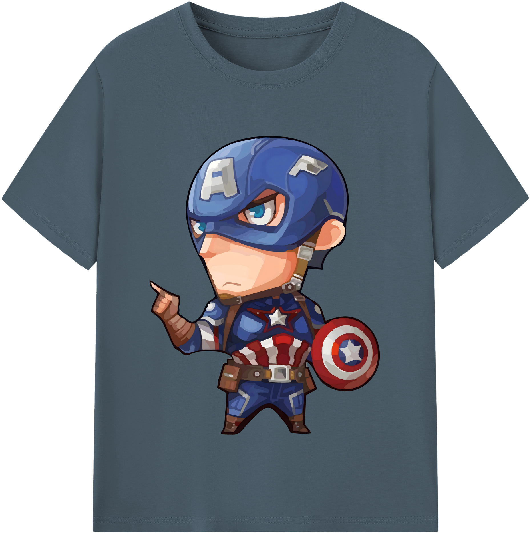 （画像用） アベンジャーズ The Avengers 綿100％半袖Tシャツ（フロントプリント）